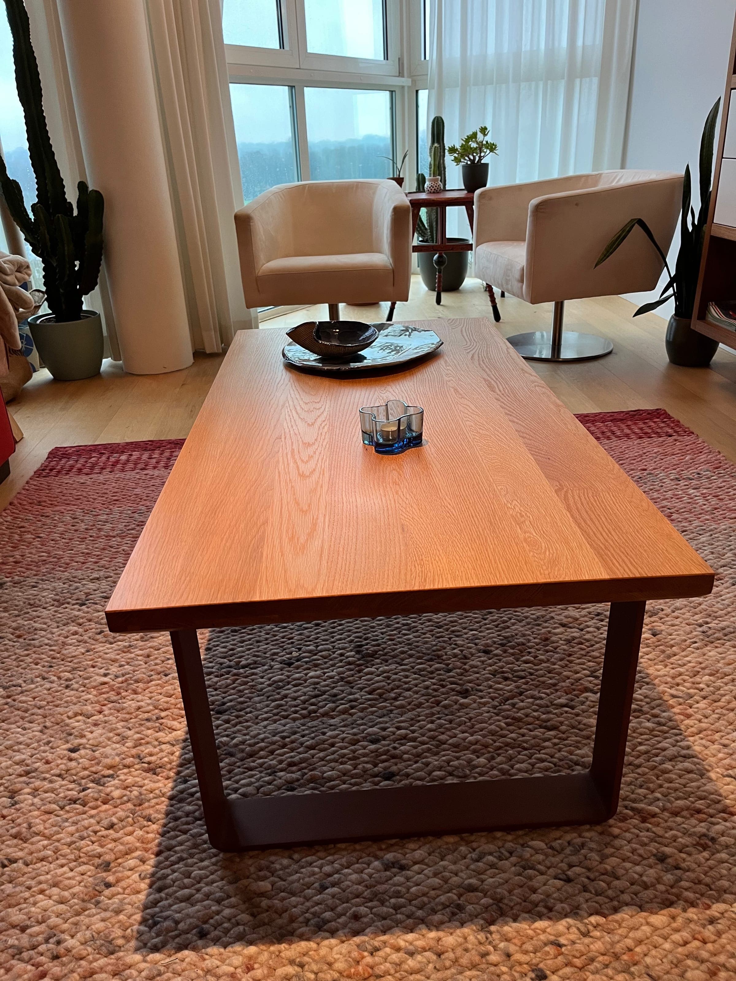 Eiken salontafel
